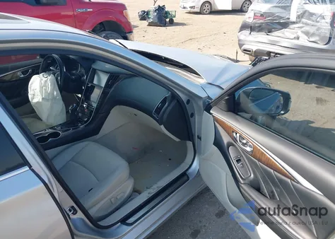 2019 Infiniti Q50 3.0T Luxe z USA, uszkodzony, nr VIN JN1EV7AP2KM511588